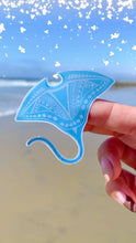 Load and play video in Gallery viewer, Moana Gramma Tala Manta Ray Holographic Sticker