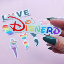 Load image into Gallery viewer, Disnerd Rainbow Sticker