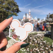 Load image into Gallery viewer, Simple Flower Mickey Wreath Sticker