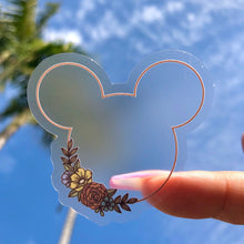 Load image into Gallery viewer, Boho Flower Wreath Transparent Sticker
