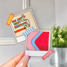 Load image into Gallery viewer, Polaroid Walls of Disney Transparent Stickers