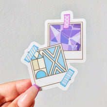 Load image into Gallery viewer, Polaroid Walls of Disney Transparent Stickers