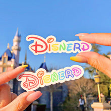 Load image into Gallery viewer, Disnerd Rainbow Sticker