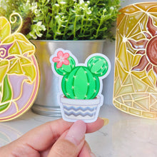 Load image into Gallery viewer, Prickly Mickey Cactus Sticker