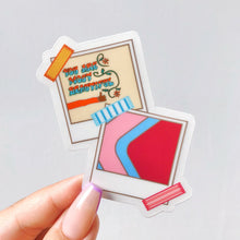 Load image into Gallery viewer, Polaroid Walls of Disney Transparent Stickers