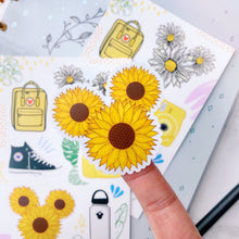 Load image into Gallery viewer, Hidden Mickey Wanderlust VSCO Sticker sheet