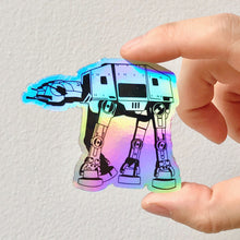 Load image into Gallery viewer, AT-AT Star Wars Holographic Sticker
