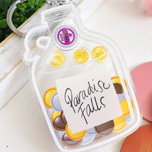 Load image into Gallery viewer, Paradise Falls Jar Shaker Acrylic Charm