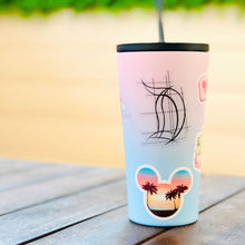 Load image into Gallery viewer, Sunset Beach Mickey Sticker