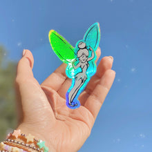 Load image into Gallery viewer, Tinkerbell Holographic Sticker