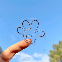 Load image into Gallery viewer, Sketch Glove Transparent Sticker
