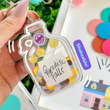 Load image into Gallery viewer, Paradise Falls Jar Shaker Acrylic Charm