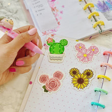 Load image into Gallery viewer, Rose Mickey Floral Sticker