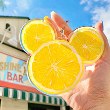 Load image into Gallery viewer, Lemon Mickey Acrylic Charm