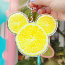 Load image into Gallery viewer, Lemon Mickey Acrylic Charm
