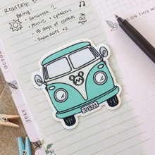 Load image into Gallery viewer, Hippie Van VSCO Sticker