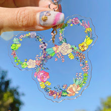 Load image into Gallery viewer, Succulent Wreath Acrylic Charm