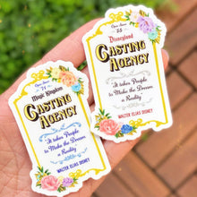 Load image into Gallery viewer, Casting Agency Door Floral Sticker