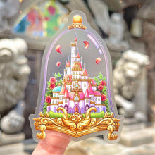 Load image into Gallery viewer, Beast’s Castle Terrarium Transparent Sticker