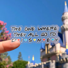 Load image into Gallery viewer, Disney Friends Transparent Sticker