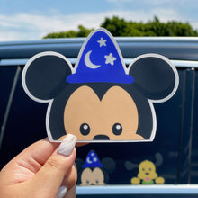 Load image into Gallery viewer, Sorcerer Mickey Peeker Car Decal