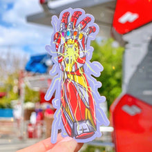 Load image into Gallery viewer, Iron Man Infinity Gauntlet Holographic Sticker