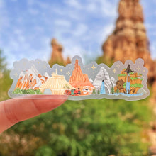 Load image into Gallery viewer, Mountains Are Calling Transparent Sticker