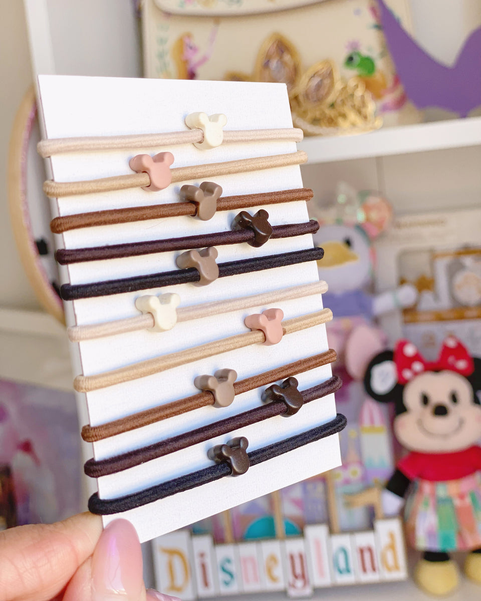 Minimal Mouse Neutral Hair Ties – Wish Upon Magic