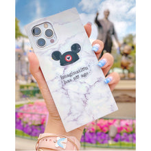 Load image into Gallery viewer, Imagination Has No Age Quote Transparent Sticker