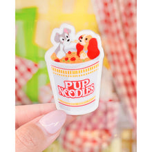 Load image into Gallery viewer, Pupnoodles Lady and the Tramp Sticker
