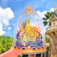Load image into Gallery viewer, Under the Sea Castle Atlantica Aquarium Transparent Sticker