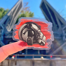 Load image into Gallery viewer, Imperial Star Wars Helmet Transparent Sticker