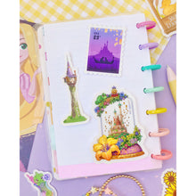 Load image into Gallery viewer, Rapunzel Tangled Tower Transparent Stickers
