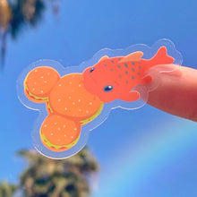 Load image into Gallery viewer, Pudge Mickey Burger Transparent  Sticker