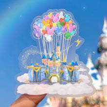 Load image into Gallery viewer, Disneyland Mickey Balloons Transparent Sticker