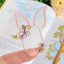 Load image into Gallery viewer, Piglet Wildflower Wreath Transparent  Sticker