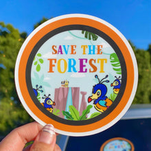 Load image into Gallery viewer, Save The Forest Up Car Decal