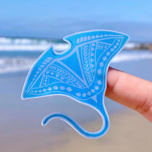 Load image into Gallery viewer, Moana Gramma Tala Manta Ray Holographic Sticker