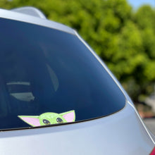 Load image into Gallery viewer, Baby Yoda Peeker Car Decal