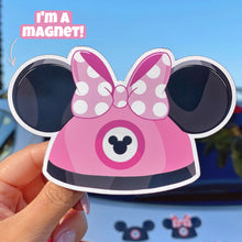 Load image into Gallery viewer, Mouseketeer Hats Car Magnet