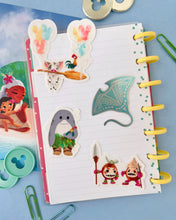 Load image into Gallery viewer, Moana Gramma Tala Manta Ray Holographic Sticker