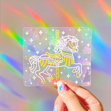 Load image into Gallery viewer, Jingles Carousel Horse Suncatcher