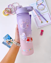 Load image into Gallery viewer, Cherry Blossom Sakura Floral Wreath Transparent Sticker