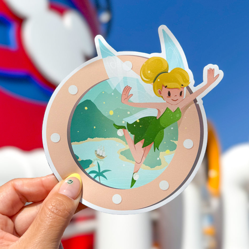 Tink Porthole Cruise Magnet