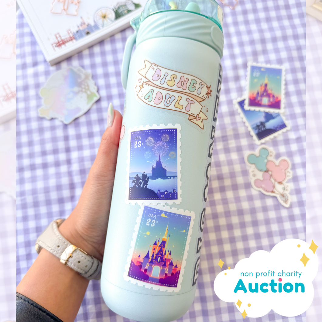 Disney Adult Pre-Decorated Bottle Charity Auction