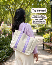 Load image into Gallery viewer, The Mermaid Canvas Tote

