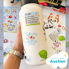 Load image into Gallery viewer, Blue Heeler Pre-Decorated Bottle Charity Auction
