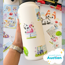 Load image into Gallery viewer, Blue Heeler Pre-Decorated Bottle Charity Auction
