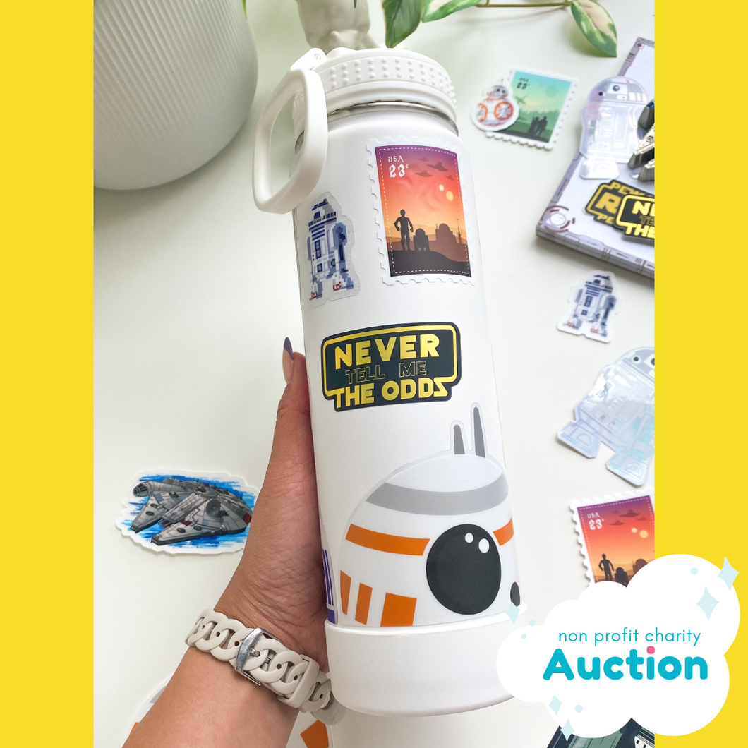 May The Force Pre-Decorated Bottle Charity Auction
