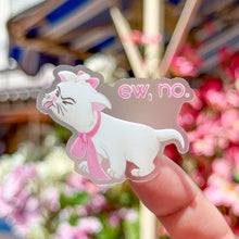 Load image into Gallery viewer, Ew, No. Transparent Sticker
